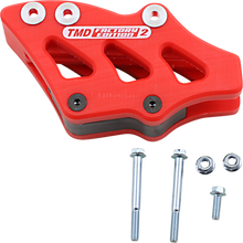 T.M. DESIGNWORKS Chain Guide - Red - Honda RCG-CR4-RD