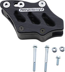 T.M. DESIGNWORKS Chain Guide - Black - Kawasaki RCG-KX5-BK