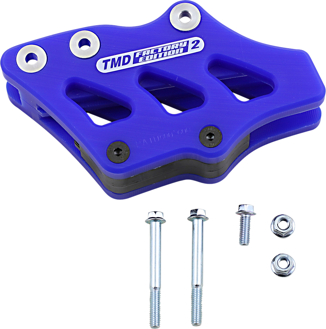 T.M. DESIGNWORKS Chain Guide - Blue - Yamaha RCG-YZ3-BU