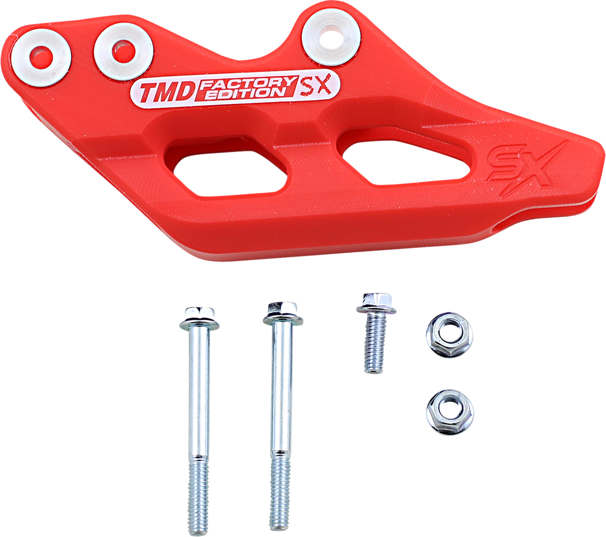 T.M. DESIGNWORKS Chain Guide - Red - Honda HOCG-SX5-RD