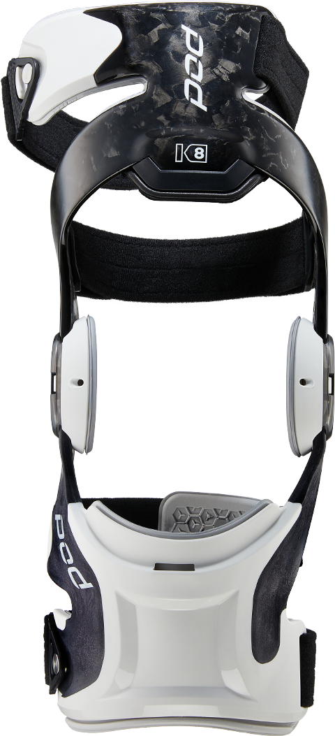 K8 3.0 Knee Brace Carbon (Rt) Carbon/White Sm