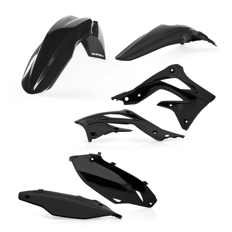 Acerbis 2012 Kawasaki KX450F Plastic Kit - Black