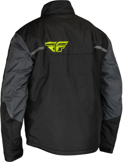 Outpost Jacket Black/Grey/Hi Vis Md