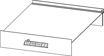 ICON Slatwall Display Shelf 9903-0497