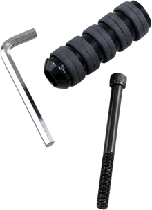 DRAG SPECIALTIES Soft-Ride Shift Peg - Extended - Black 362046