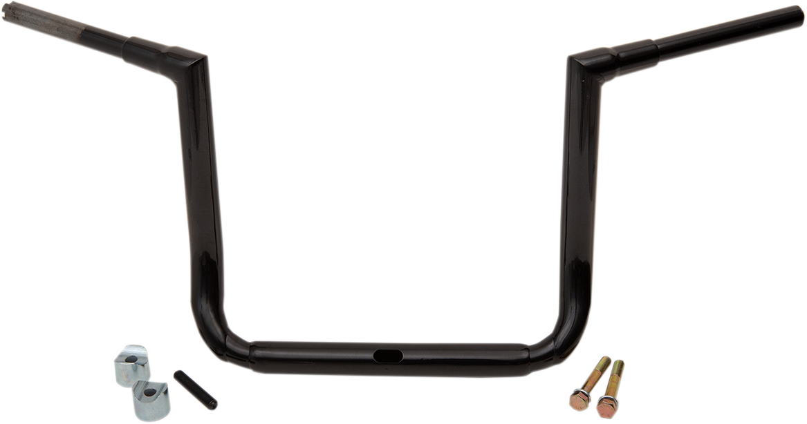 LA CHOPPERS 1-1/2" Grande Twin Peaks Touring Handlebar - 14" - Black LA-7364-14B