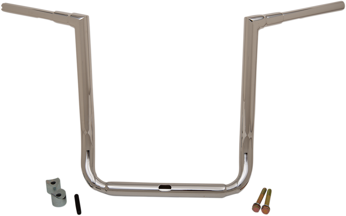 LA CHOPPERS 1-1/2" Grande Twin Peaks Touring Handlebar - 18" - Chrome LA-7364-18