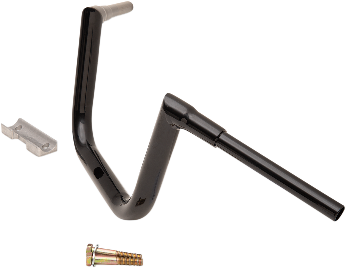 LA CHOPPERS 1-1/2" Grande Twin Peaks Touring Handlebar - 10" - Black LA-7313-61B