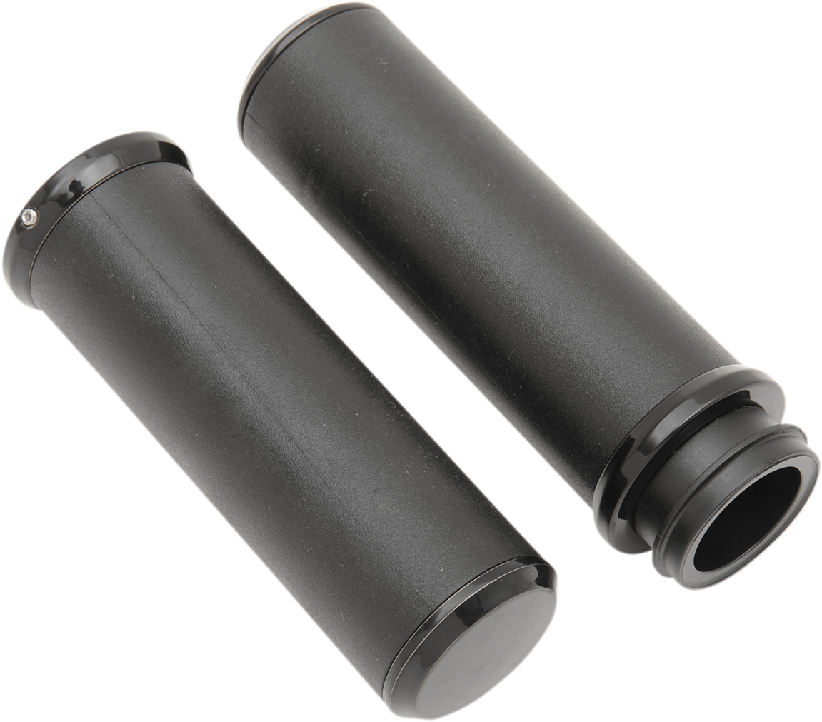 LA CHOPPERS Comfort Grips - TBW - Black LA-7499-01B