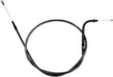 LA CHOPPERS Midnight Braided Handlebar Idle Cable - 12"-14" - FLD/FXDWG LA-8220ID13M