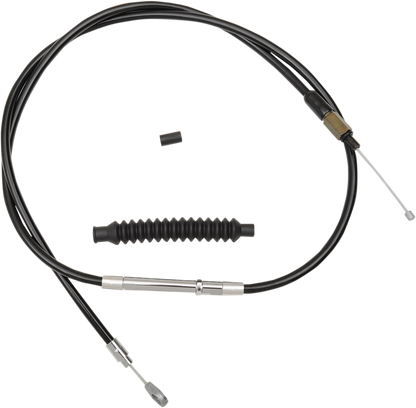 LA CHOPPERS Black Vinyl Clutch Cable - Mini Ape Hanger Handlebars - '08-'16 Touring/Trike LA-8010C08B