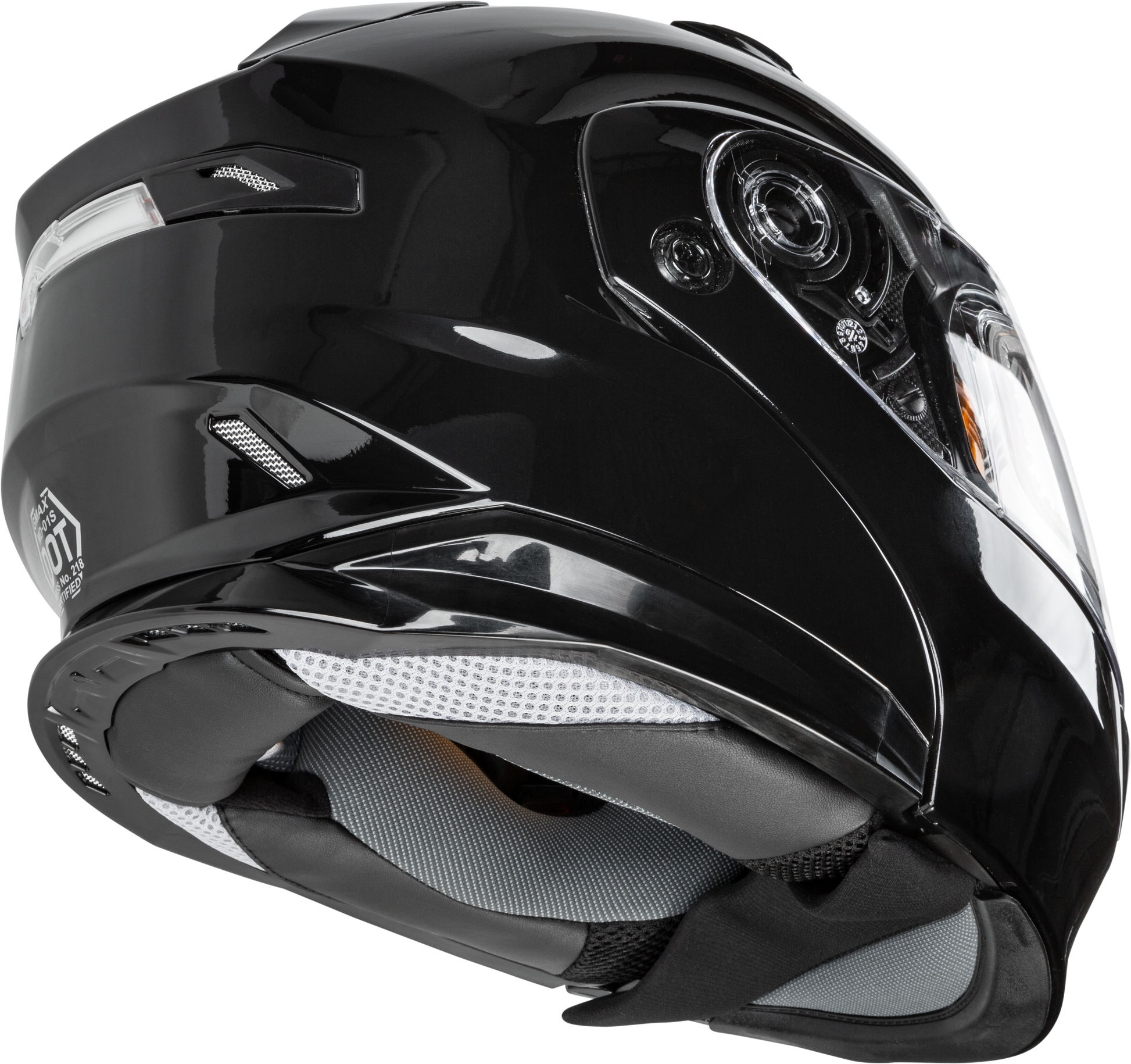 Md 01s Modular Snow Helmet Black Lg