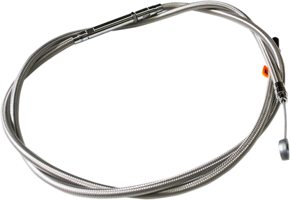 LA CHOPPERS Stainless Steel Braided Clutch Cable for Indian Scout - 15"-17" LA-8400C16