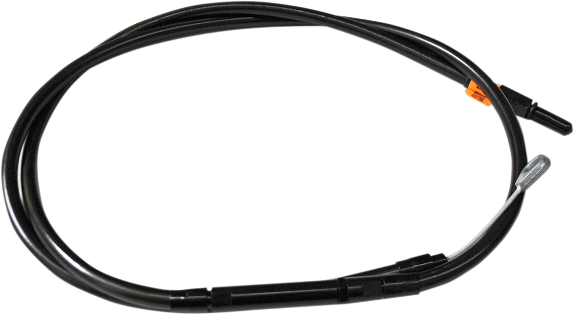 LA CHOPPERS Midnight Braided Clutch Cable for Indian Scout - 15"-17" LA-8400C16M
