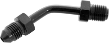 GOODRIDGE Tube Adapter - 45° - Black P646-03ZBK