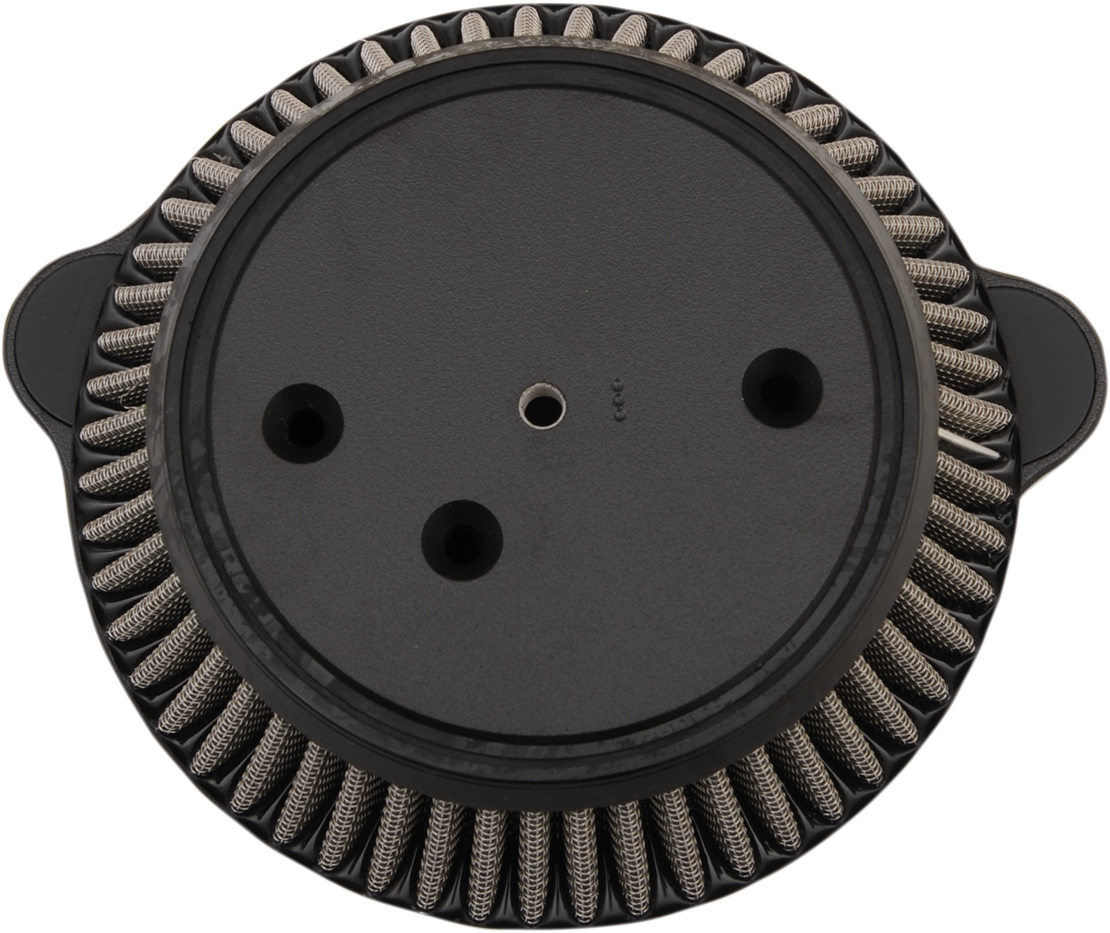 LA CHOPPERS Air Cleaner Assembly without Cover - Black LA-2991-03B