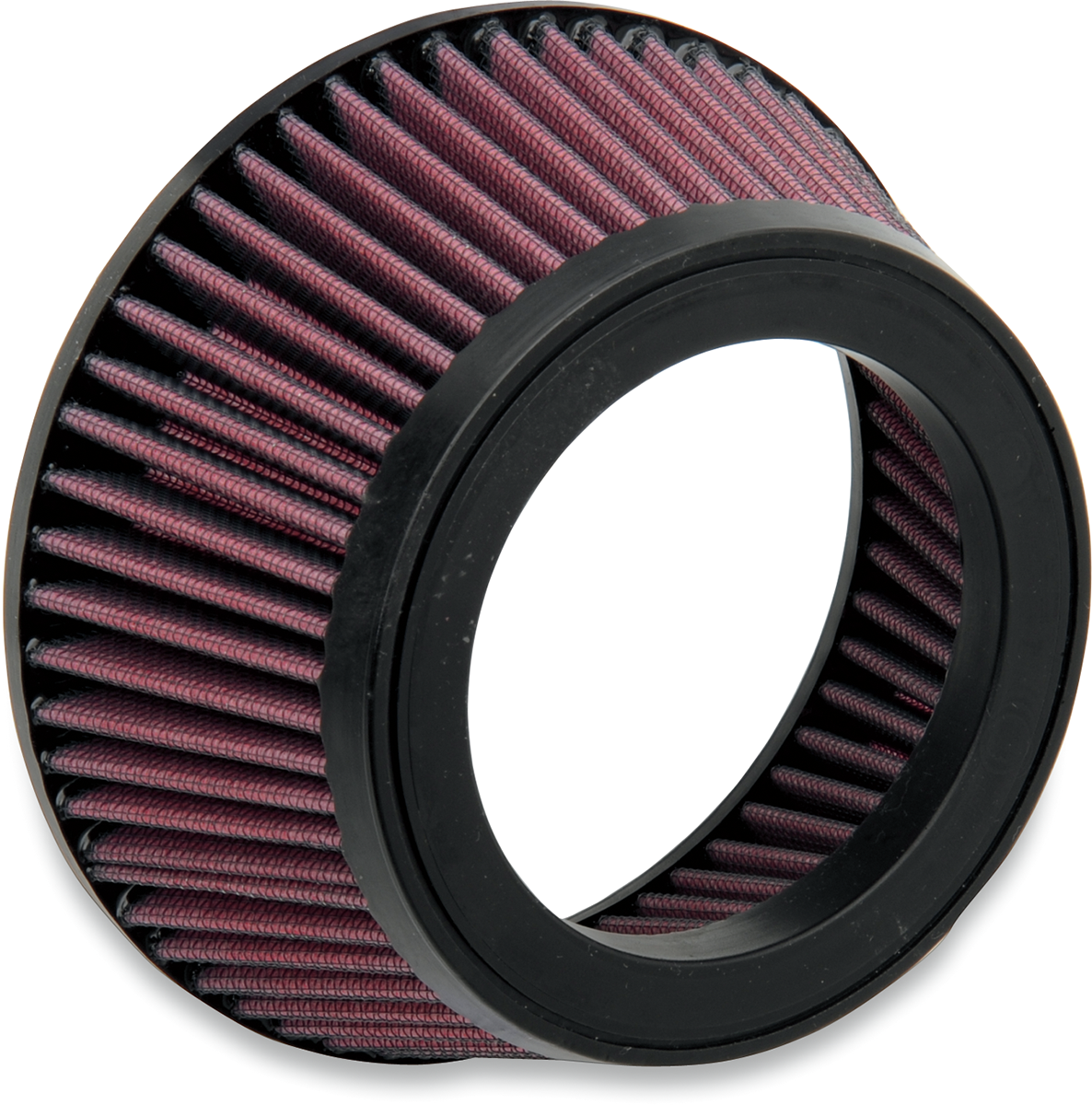 LA CHOPPERS Replacement Air Filter - Red - LA Choppers/Affliction Air Cleaners - Big Twin LA-XXXFSM