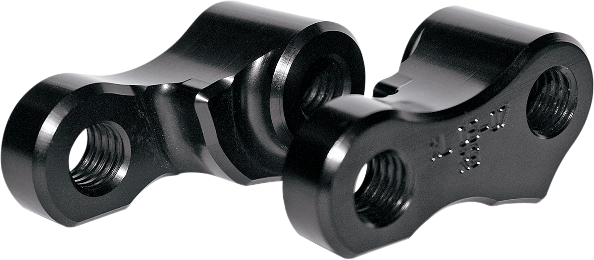 LA CHOPPERS Lowering Kit - Rear - Lowers 1" - Black Powder Coated - '05-'15 XL LA-7590-03B