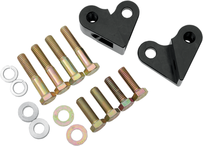 LA CHOPPERS Lowering Kit - Rear - Lowers 1" - Black Powder Coated - '97-'01 FL LA-7500-01