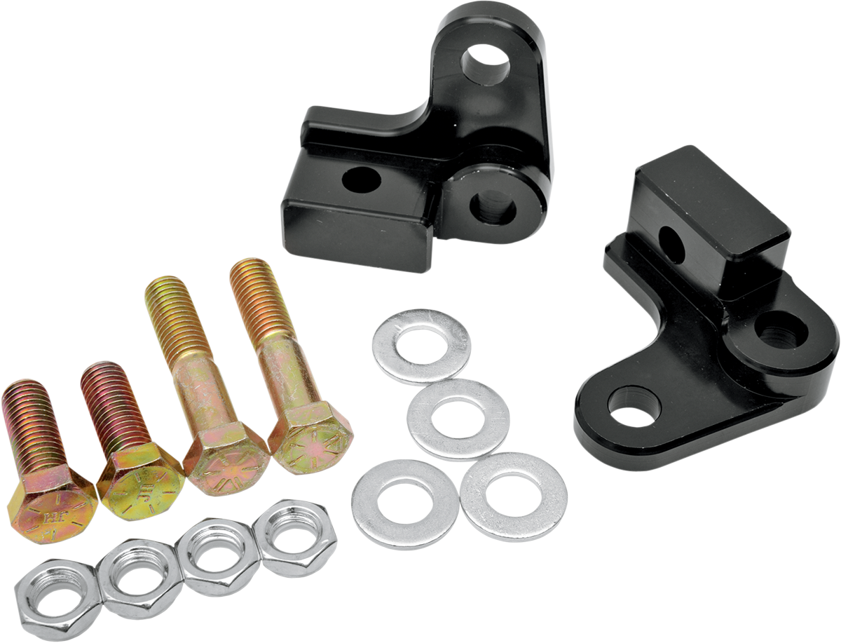 LA CHOPPERS Lowering Kit - Rear - Lowers 1" - Black Powder Coated - L'89-'99 XL LA-7500-03
