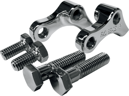 LA CHOPPERS Lowering Kit - Rear - Lowers 1" - Chrome - '95-'05 FXD LA-7590-01