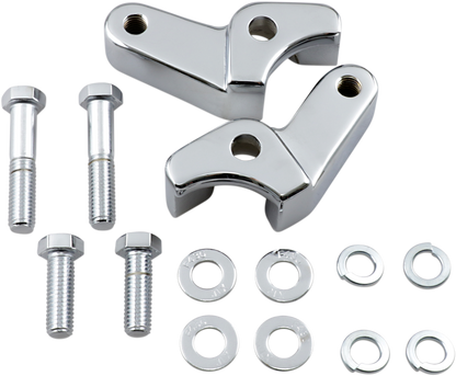 LA CHOPPERS Lowering Kit - Rear - Chrome - '18+ FL LA-7590-06