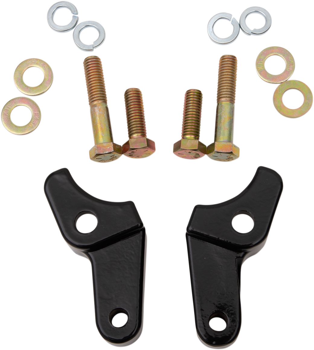 LA CHOPPERS Lowering Kit - Rear - Black Powder Coated LA-7590-06B