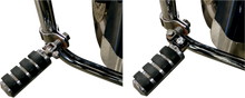 LA CHOPPERS Foot Peg Relocator - Black LA-7202-00B