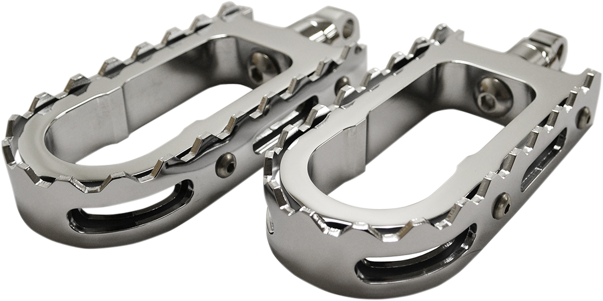 LA CHOPPERS BMX Foot Pegs - Chrome LA-7205-00