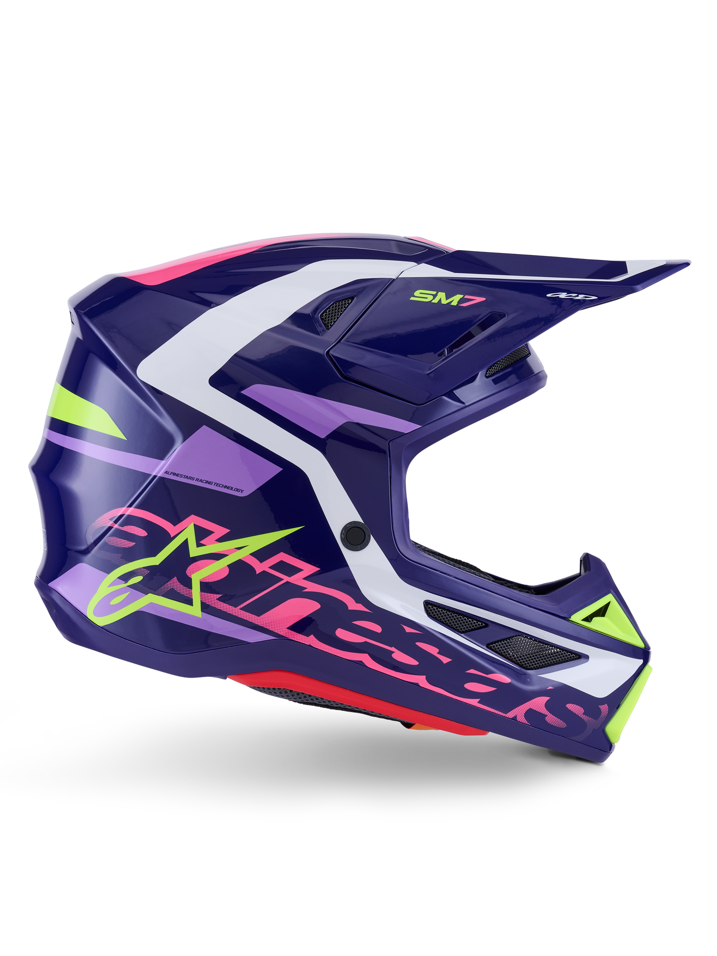 Sm7 Deed Helmet Purp/Pnk Glossy Md