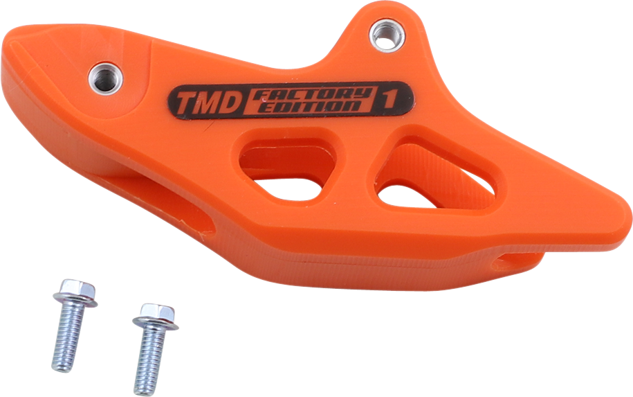 T.M. DESIGNWORKS Chain Guide - Orange - KTM/Husqvarna RCG-KT70-OR