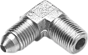 GOODRIDGE Fitting - -3 to 1/8" NPT - 90° - Chrome P822-03CH