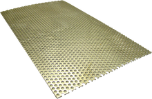 LA CHOPPERS Universal Exhaust Baffle Perforated Sheet - Stainless - 6" x 10" LA-1201-00