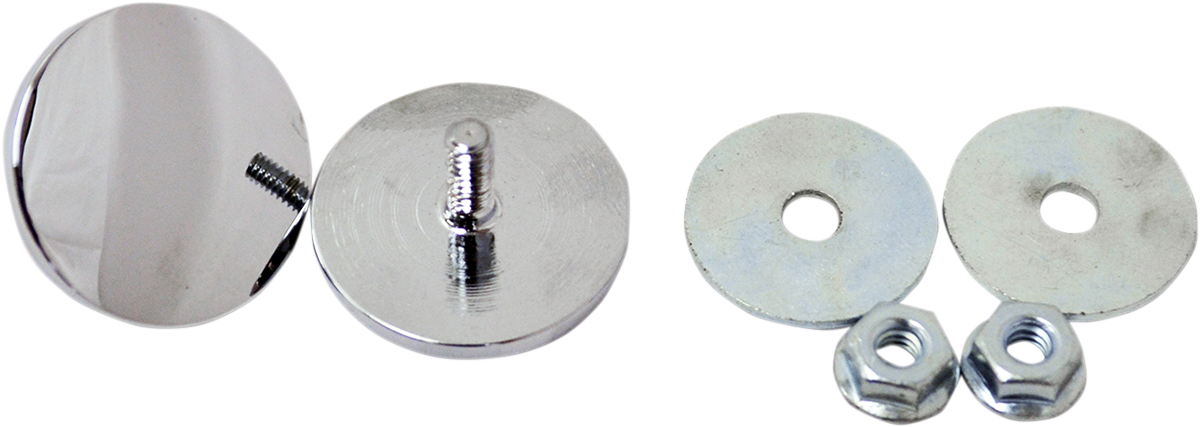 LA CHOPPERS Fairing Mirror Removal Plug - Chrome LA-9001-00