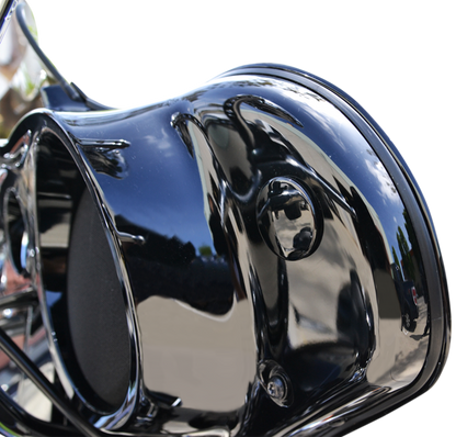 LA CHOPPERS Fairing Mirror Removal Plug - Black LA-9001-00B