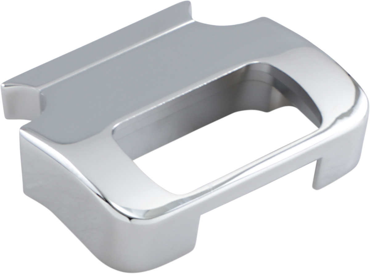 LA CHOPPERS T-Bar Gauge Mount - Chrome - For 1" Diameter Bars LA-7391-00