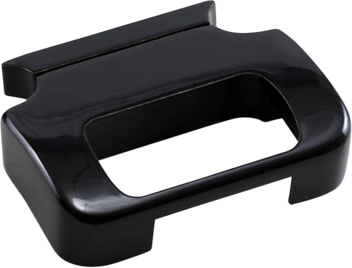 LA CHOPPERS T-Bar Gauge Mount - Gloss Black - For 1" Diameter Bars LA-7391-00B