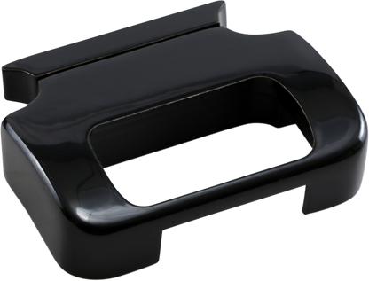 LA CHOPPERS T-Bar Gauge Mount - Gloss Black - For 1" Diameter Bars LA-7391-00B