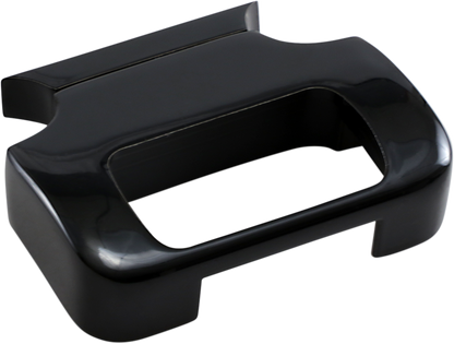 LA CHOPPERS T-Bar Gauge Mount - Gloss Black - For 1.25" Diameter Bars LA-7391-01B