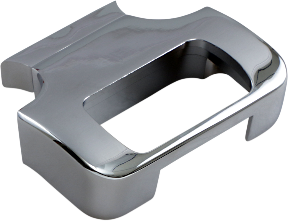 LA CHOPPERS T-Bar Gauge Mount - Chrome - For 1.5" Diameter Bars LA-7391-02