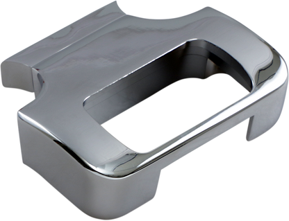 LA CHOPPERS T-Bar Gauge Mount - Chrome - For 1.5" Diameter Bars LA-7391-02