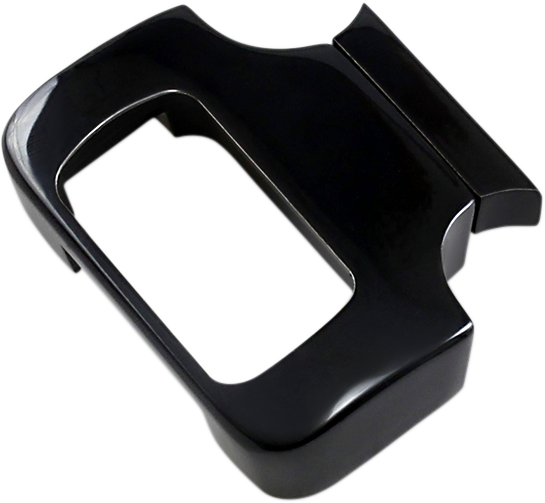LA CHOPPERS T-Bar Gauge Mount - Gloss Black - For 1.5" Diameter Bars LA-7391-02B