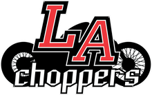 LA CHOPPERS Metal Sign 9904-0977