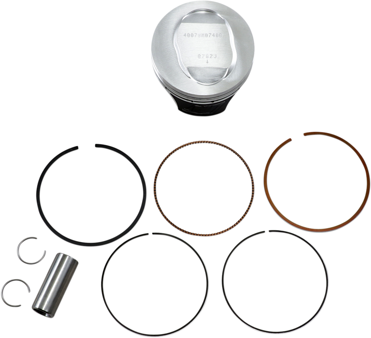 WISECO Piston Kit - 74.00 mm - Yamaha 40078M07400