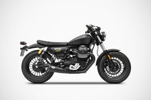 ZARD 'BIG' Dual Slip-on Exhaust for Moto Guzzi V9 Bobber & Roamer