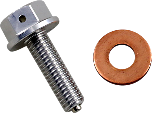 MOOSE OFFROAD Magnetic Drain Plug - Honda T14-1081S