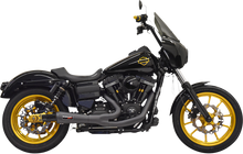 BASSANI XHAUST Ripper 2:1 Exhaust System - Black 1D6B
