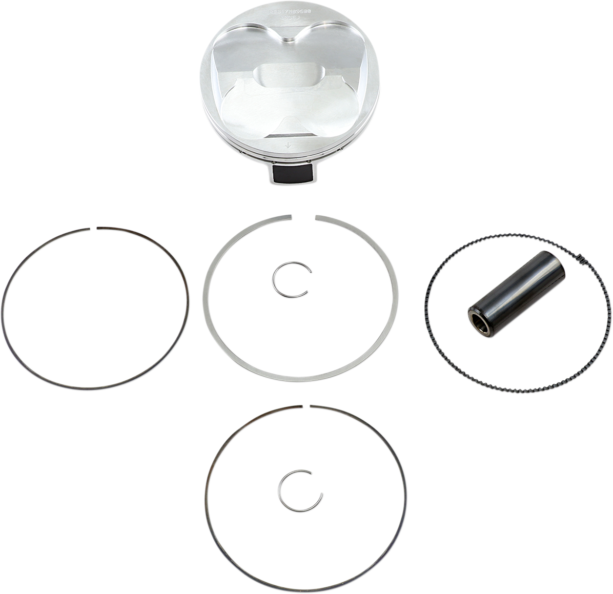 WISECO Piston Kit - 96.00 mm - Honda TRX450R/ER RE817M09600