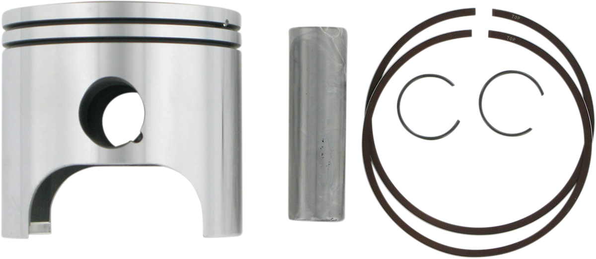 WISECO Piston Kit - 77.25 mm - Liberty Engine Type - Carbureted - Polaris 2437M07725