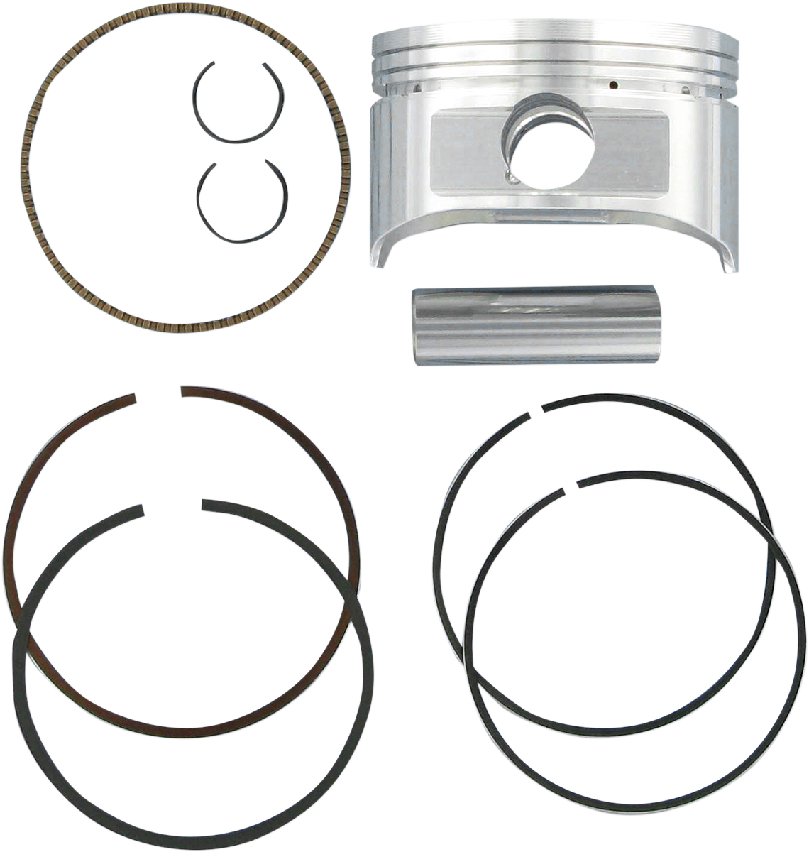 WISECO Piston Kit - 86.00 mm - Honda 4606M08600